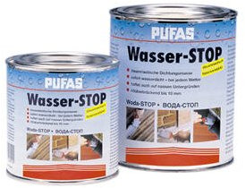 Pufas Wasser-Stop - Dauerelastische Dichtungsmasse für Dächer, Wände - 750 ml