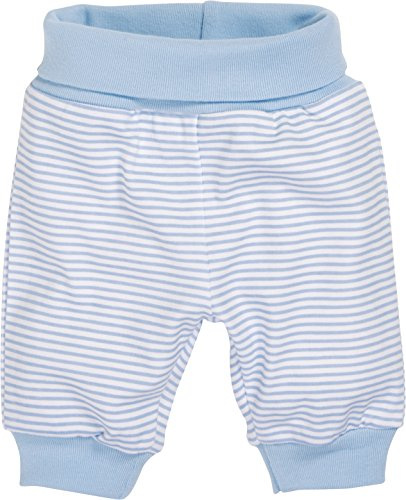 Playshoes Unisex barn, babypumpbyxor, sweatbyxor, joggingbyxor, Blå randig, 44