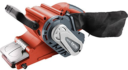 EXTOL PREMIUM Levigatrice a nastro, 1010 W, velocità 120-380 m/min, dimensioni 533 x 76 mm