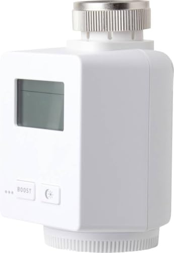 Lupus Electronics 12130 Lupus Heizkörperthermostat V2 für die XT Alarmanlagen (Funk Heizungssteuerung, Smarthome Thermostat)