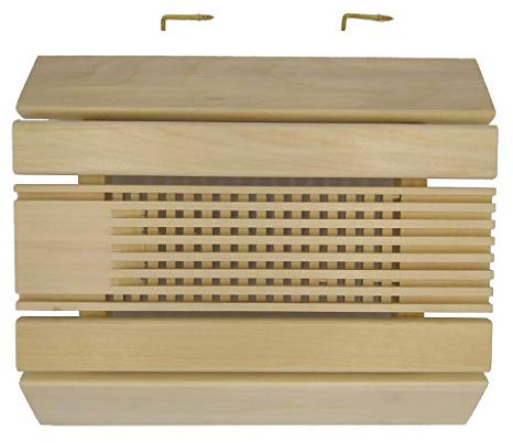 Tubayia Wooden Lampshade Sauna Light Cover Spa Sauna Accessory for Sauna Room