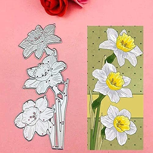 Blumenblatt-Stanzformen, Blumen-Stanzformen, Schablonen für Bastelprojekte, Scrapbooking, Fotoalbum, dekorative Prägepapier-Stanzformen für Kartenherstellung, Vorlage
