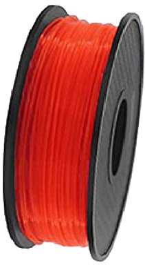 Colorful 10M 3D Stift Filament Nachfüllpackung, PLA, insgesamt 1,75 mm, 3D Druck Filament, 3D Printing Pen Consumables für normalerweise 3D-Stifte (Rot)