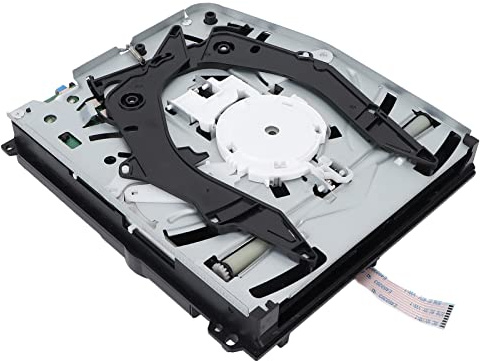 cigemay Internes Optisches Ersatzlaufwerk für Slim-Spielekonsole, Ultraflaches Optisches DVD-CD-ROM-Laufwerk, Kompatibel mit Slim-Spielekonsolen-Zubehör Teilesätze Werkzeuge