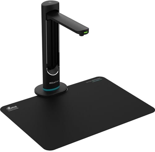 IRIScan Desk 6 Business:2x16MP|21MP Extrapolated|30PPM|dokumentenscanner|Scanner a3|USB|Tragbarer Buchscanner OCR 138 sprachen|Visualizer mit Stufenloses Fülllicht für Home-Office Online-Lehre WinMac