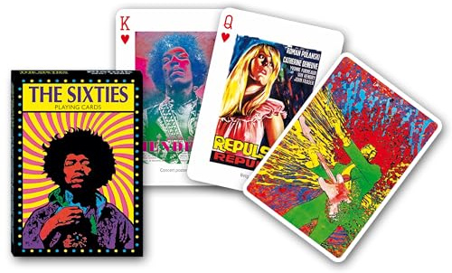Piatnik 1666 - The Sixties Kartenspiel 55 Blatt
