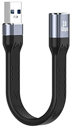 CY 10Gbps USB 3.1 Typ AF auf USB3.0 Typ A männliche Verlängerung Flaches schlankes FPC Datenkabel 13cm für Laptop Desktop