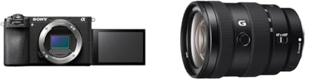 Sony Alpha 6700 | Appareil Photo Hybride APS-C (26Mp BSI, Mise au Point AF basée sur l'IA, stabilisation d'image sur 5 Axes) +SEL-1655G Objectif Monture E APS-C 16-55 mm F2.8