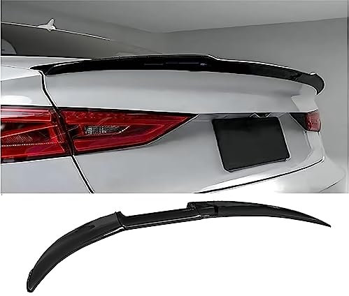Rear Trunk Spoiler for Audi A5 Coupe/Cabriolet/Sportback F5/B9 8F/B8 8T8/B8 8T3/B8 2007-2024, Tailfin Wing Accessories, Bright Black