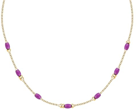 Morellato Collana Donna in Acciaio, Perle, Collezione COLORI SUMMER, Regalo Mamma