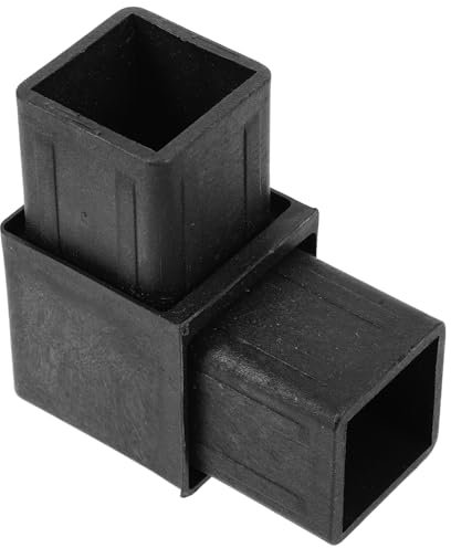 jojofuny Steel Pipe Connector Right Angle Plastic Corner Brace Easy Installation Versatile Shelf Fixing