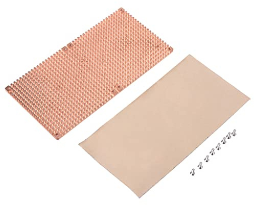 SELVFZ Placa trasera de cobre GPU de cubierta completa para refrigeración de tarjetas gráficas 3080 3090 2/4 mm placa de cubierta completa