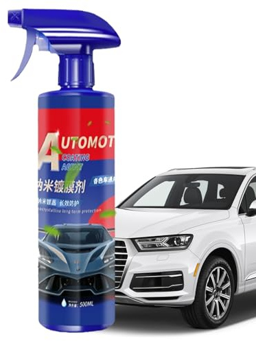 Spray De Recubrimiento Para Brillo Del Coche,500ml Accesorios Automotrices Con Capa Nano Protectora | Spray Renovador De Recubrimiento Para Coche - para SUV Camión Furgoneta Moto