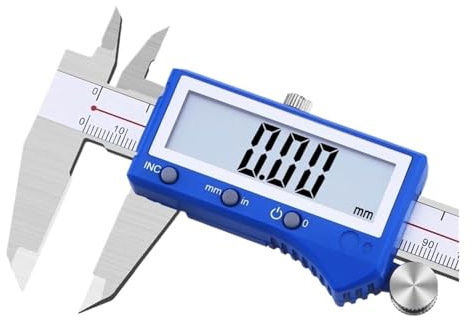 Digitaler Messschieber, 0-150/200/300 mm, Nonius-Messschieber aus Edelstahl, Stufentiefenmessung(0-200mm)