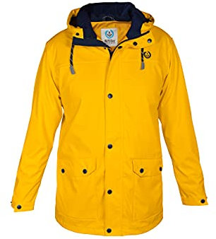 MADSea Herren Regenjacke Friesennerz 63096 gelb, Farbe:gelb, Größe:L