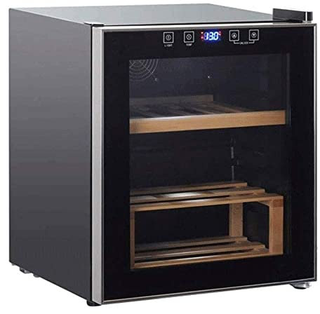42L Compressor Wine Cooler, Counter Top Wine Cellar/Chiller, Wine Refrigerator Single Zone with Touch Control, Quiet Operation Fridge