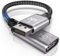 Tanzato DisplayPort Auf HDMI Adapter - Geflochten 4K Stecker Auf Buchse Unidirektional - Kompatibel Mit Laptops, Desktops, Lenovo, Dell, HP, HDTV, Projektor