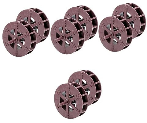 Sosoport 4sets Aquarium Zubehör Multi-funktionale Prop Für Brunnen Rad Harz Ornament 2 Stücke * 4