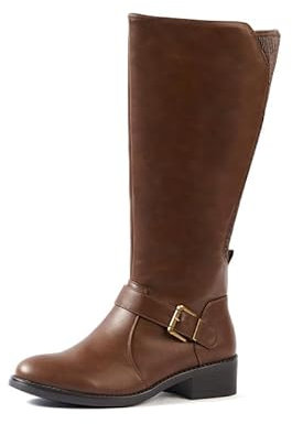 OHC Bottes mollets larges XL - Modele Kiwi. DK Brown24. 37