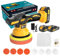 Conentool 21V Cordless Car Buffer Polisher with 2 * 2.0Ah Batteries- 6 Inch Portable Polishing Waxer Machine Kit (2)