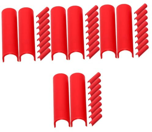 Angoily 40pcs Tile Accessory Tile U-Shaped Sleeve for Precise Placement Safety