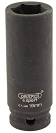 Draper Expert 06889 16Mm Impact Deep Socket 3/8Dr