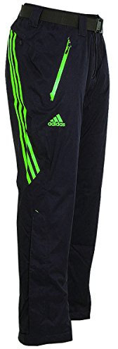 adidas Damen Coach Pant Skihose Snowboardhose Wintersporthose (dunkelgrau-grün, 34)