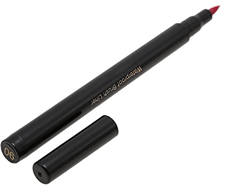 Crayon Eyeliner Stylo Eye-Liner Liquide Imperméable Anti-taches Slim Eyeliner Maquillage Outils Longue Durée Toute La Journée Anti-Taches Maquillage Toute La Journée Belle(06# rouge)