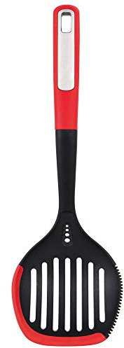 BERGNER Q3684 Espumadera 33.7x11.1x5.7cm Black&Red colección Mars, Nylon