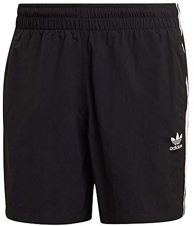 ADIDAS GN3523 3-Stripe Swims Costume da Nuoto Uomo Black S