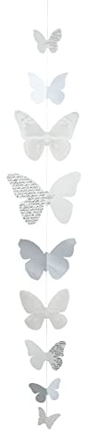 Dekokette Große Schmetterlingskette 110 cm