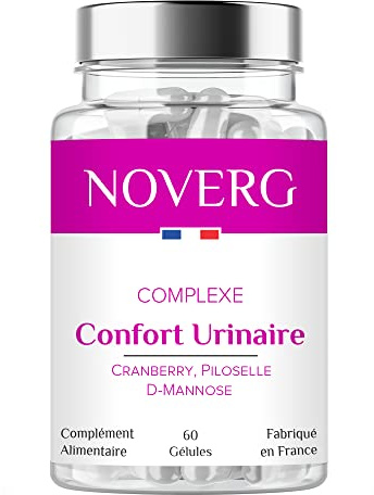 Confort Urinaire Femmes | Prévention des troubles Urinaires | Protection de la Flore Intime | Cranberry, Piloselle, D-Mannose | Vegan | 60 Gélules | Cure de 30 Jours | Fabriqué en France