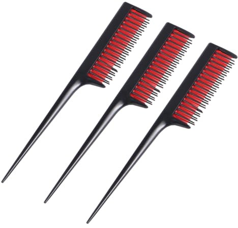 POPETPOP 3stücke Teiliges Werkzeug Für Haarfärbekamm Professioneller Friseurkamm Praktischer Haarstylingkamm Langlebig Und Einfach Zu Reinigen