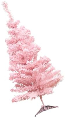Mini Albero Di Natale Artificiale 60 Cm Rosa Per Decorazioni Natalizie Oggetto Di Scena Per Albero Di Natale Addobbi Natalizi Per Casa