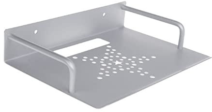 GLigeT Projector Mount Stand Universal Projector Tray Bracket Wall Support Aluminum TV Box Router Bracket Holder Speaker Projector Stand Wall Mount Projector Ceiling Mount (Color : White)