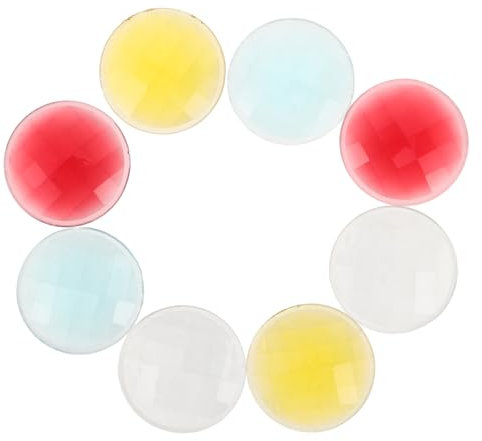 TOYANDONA 8stücke Teiliges Kaleidoskop-linsen-Set Aus Kunststoff Hd-prismenlinsen Für DIY-Kaleidoskop Basteln Reparatur Und Projektarbeiten Bunte Visuelle Effekte Für Junge Mädchen Und Junge