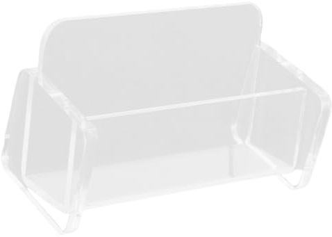 Visitenkartenhalter Clear Acryl Names Card Stand Display Inhaber Visitenkarten Stand Office Desk Frameskarten Organisatoren Name Karten