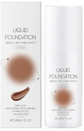 Make-Up Foundation Full Coverage - Lightweight Foundation, Liquid Base, Durable Full Coverage Moisture Concealer with Matte Finish Oil Control for Oily Dry