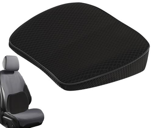 Genérico Cojín Elevador Portátil para Coche - Almohadilla Ergonómica de Asiento, Diseño Grueso Transpirable | Cojín para Adultos en Auto, Oficina, Casa, Viajes, Accesorios de Conducción Comodidad