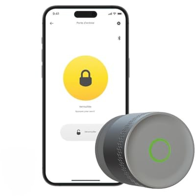 Yale - Linus Smart Lock L2 Lite - Silber - 05/109100/SI - Schlüsselloser Zugang - Einfache Installation - Matter-kompatibel | Digitale Schlüssel - Echtzeitaktivität - Yale Home App