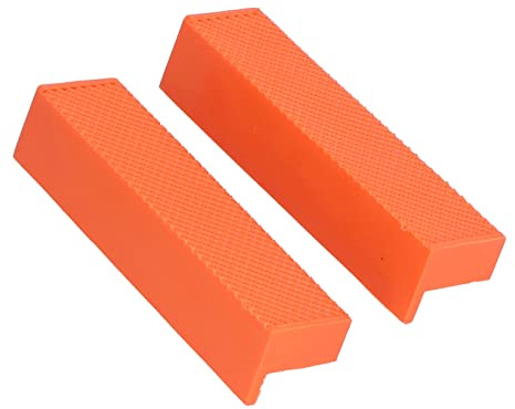 Dioche Copertura di Protezione delle Ganasce Copertura di Protezione delle Ganasce da 2 Pezzi Protezioni Magnetiche per per Morsa da Banco in ABS a Forma di V - Superficiale Durevole per Parti in