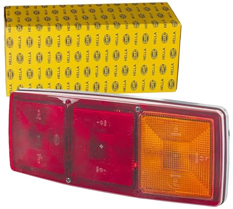HELLA 2SD 003 167-021 Rückleuchte - Halogen - ADR/GGVS/ECE - rechts | 2SD 003 167-021, Heckleuchte