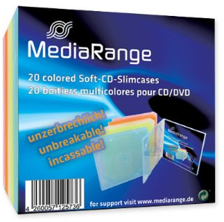 200 (10x 20St) DVD CD Hüllen Soft-Slimcase unzerbrechlich Bruchsicher