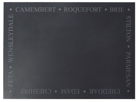 The Slate Range Cheese Board, Charcoal Grey