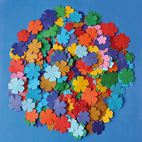 Playbox PBX2470481 2470481 Papierblumen, 3600 Stück, Mehrfarbig