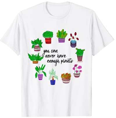 Cultiver des pensées positives plantes Jardin santé mentale T-Shirt