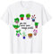 Cultiver des pensées positives plantes Jardin santé mentale T-Shirt