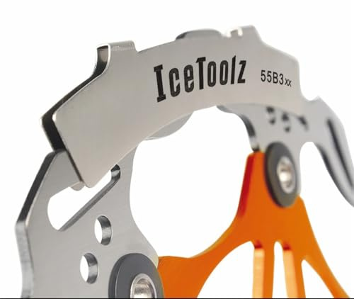 IceToolz einstellwerkzeug Scheibenbremssattel Stahl Silber/orange