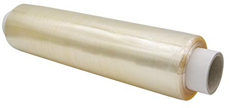 Virsus Pellicola Alimenti 302 Metri Pellicola Trasparente NUDA, Rotolo Alimentare Professionale Ideali in cucina e per usi alimentari in generale (1 Rotolo)