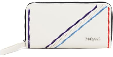 Desigual Geldbörse Cleo Maya Maxi Wallet Raw Creme